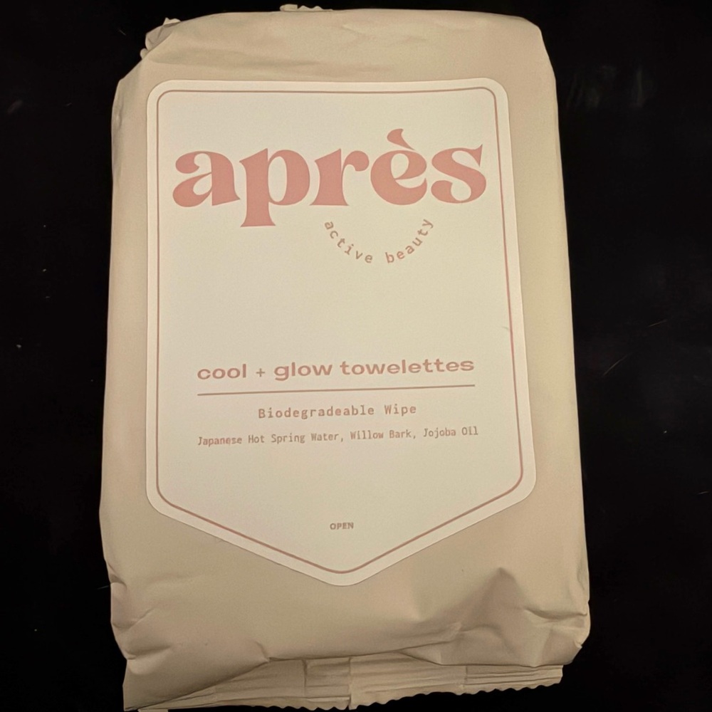 APRES Active Beauty Cool + Glow Towlettes